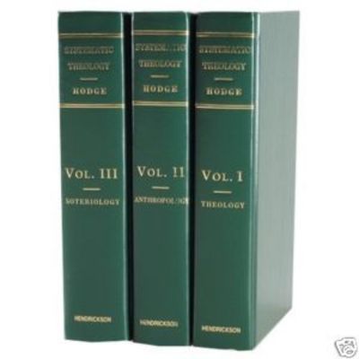 Product picture Systematic Theology by Charles Hodges (3 vol.)